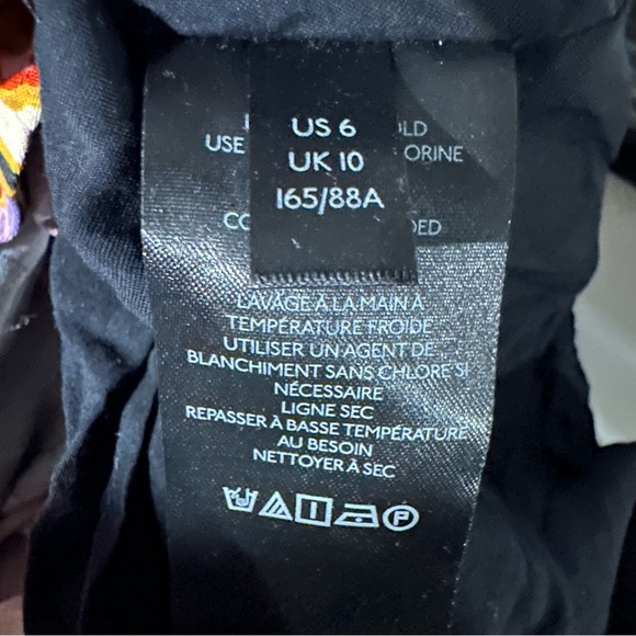 Anthropologie Puff-Sleeved Midi Dress Size 6 - Picture 6 of 7